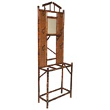 Antique 19th Century Bamboo Hall Stand