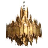 Chandelier in the Style of Paul Evans