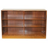 Low Rosewood Bookcase by Poul Hundevad