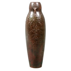 Bronze Art Deco Vase by Hugo Elmquist