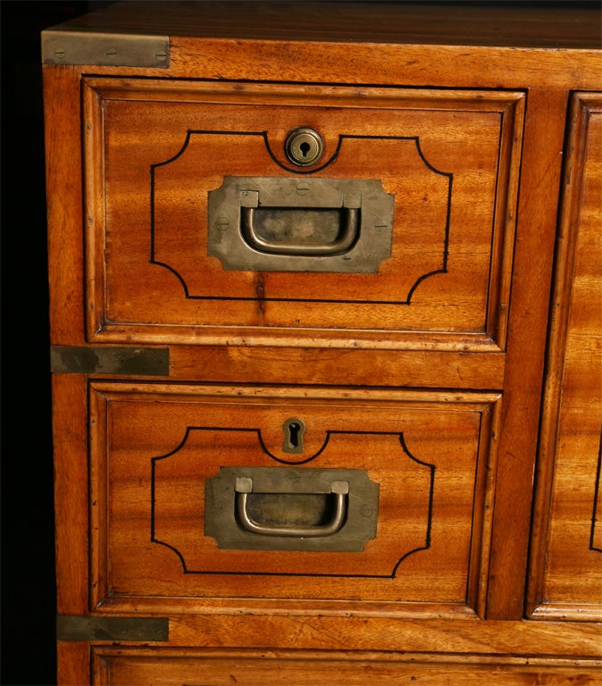 A very good 19th century Colonial chest of drawers. For Sale 1