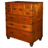 Antique A very good 19th century Colonial chest of drawers.