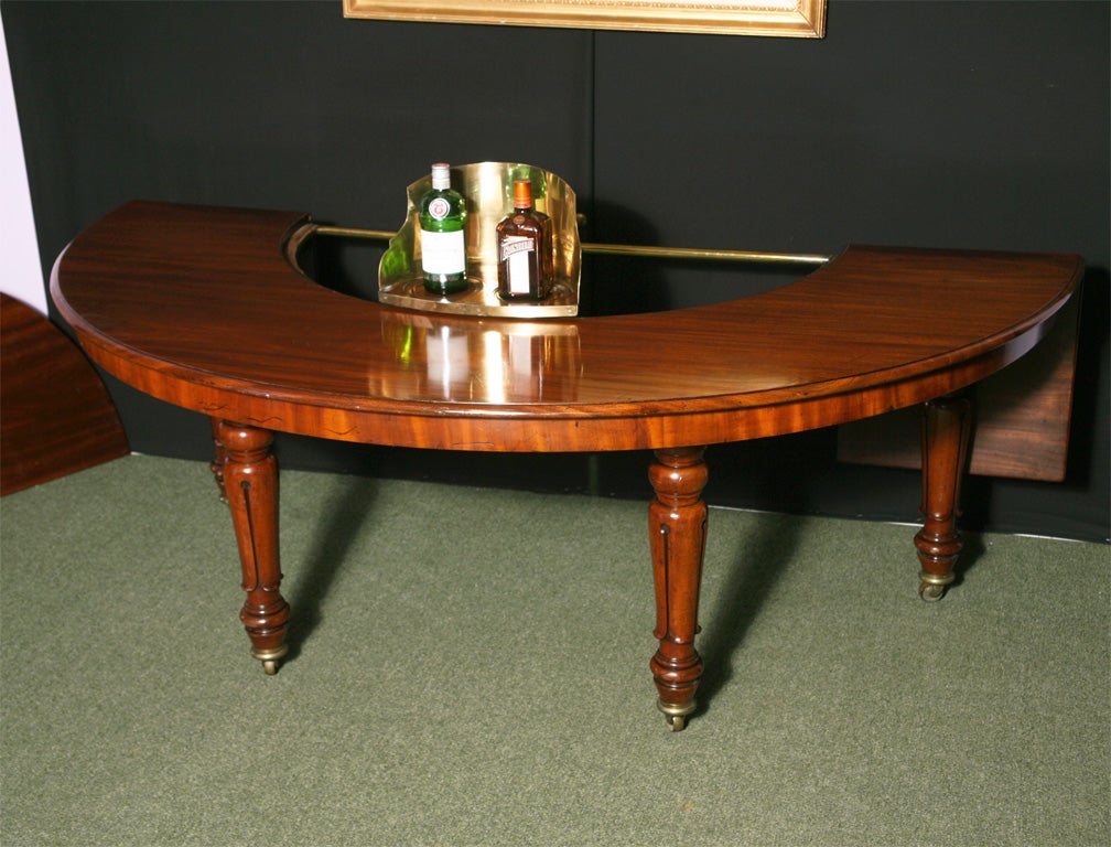 An original 19th century mahogany English Hunt Table.