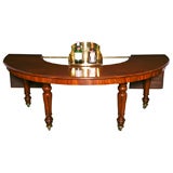 Antique An original 19th century mahogany English Hunt Table.