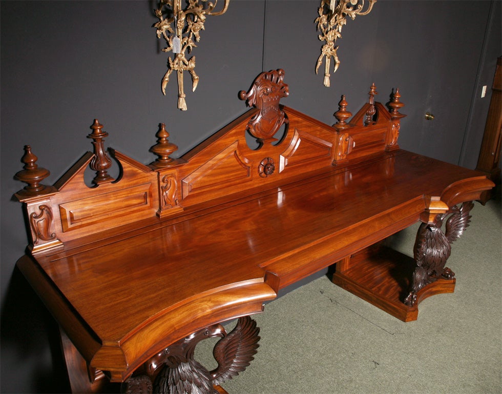 An Impressive Irish serving table. For Sale 4