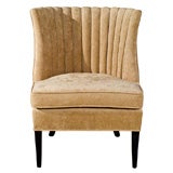 Vintage Pair 1940
s Channel Back Chairs