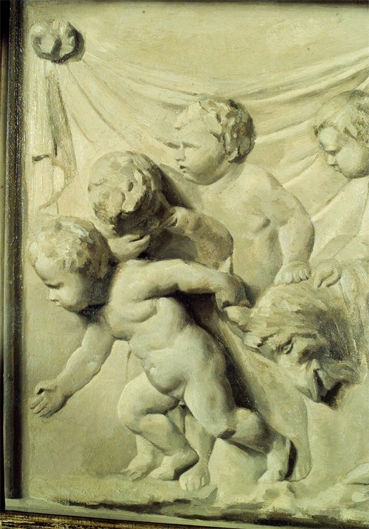 19th c. Dutch panel painting