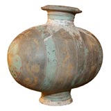 Hans Dynasty Pottery Cocoon Jar