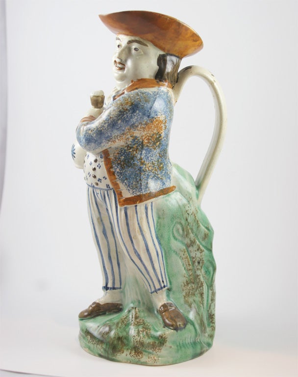 A fine English pearlware pottery 