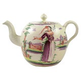 English Creamware Teapot