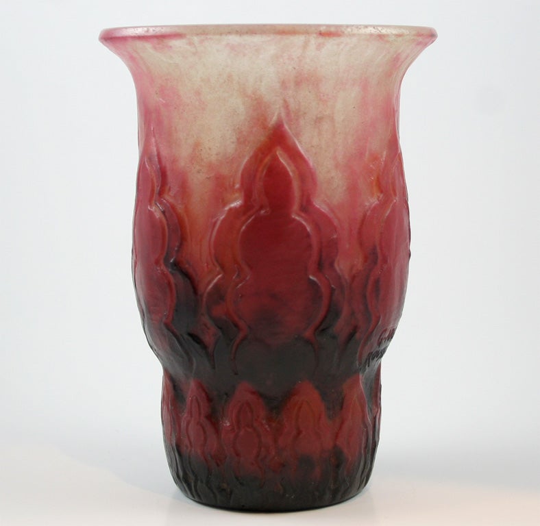 G. Argy Rousseau Pate-De-Verre Vase