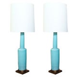 Pair of Stiffel Pottery Lamps