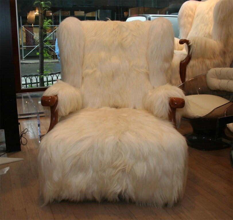 20th Century Large Rene Drouet armchairs