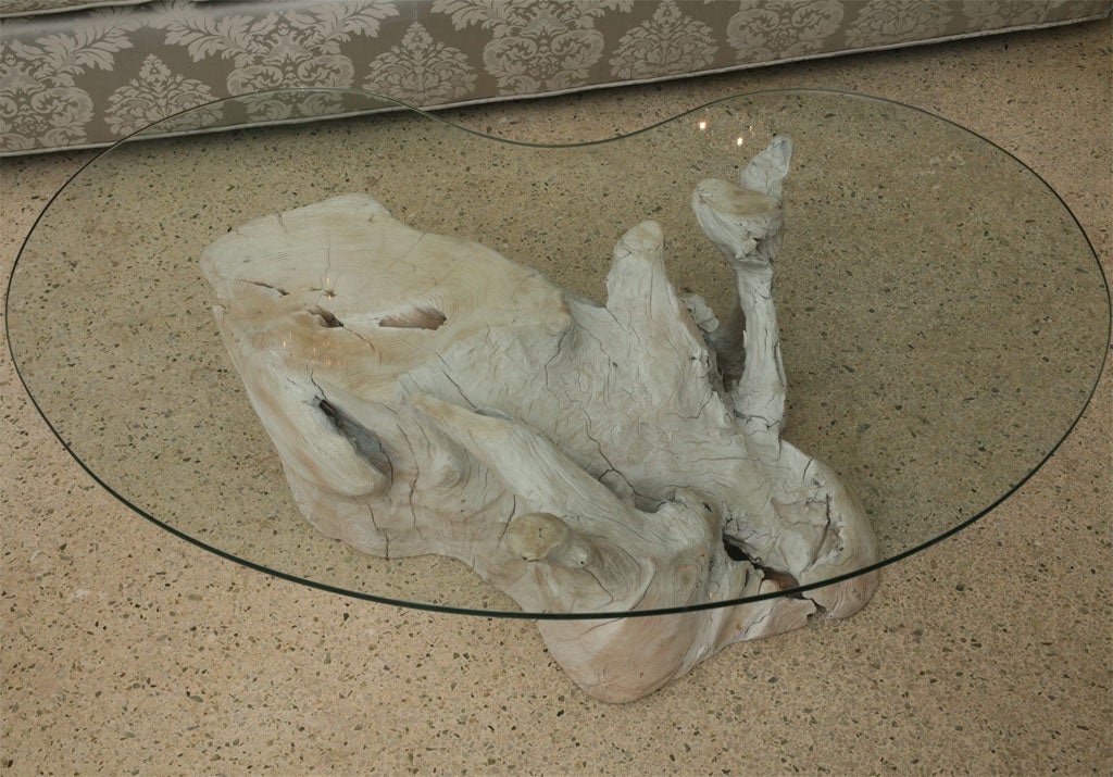 American Vintage Bleached Driftwood Coffee Table