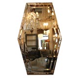 Large Beveled Layered Mirror
