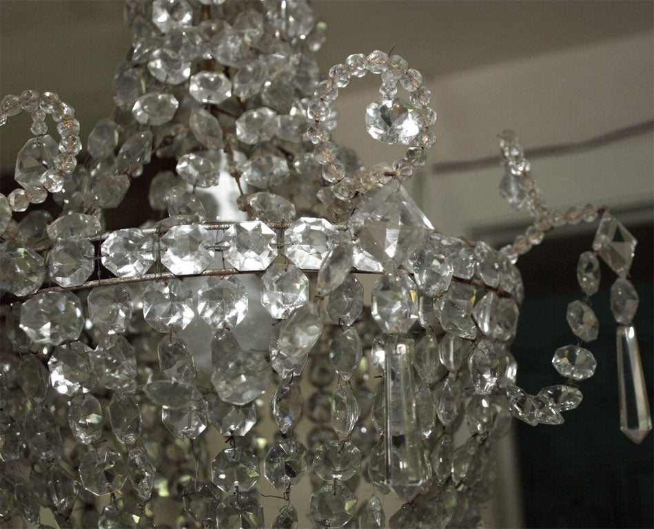 Napoleon III  Lustre De Fete Crystal Chandelier For Sale 2