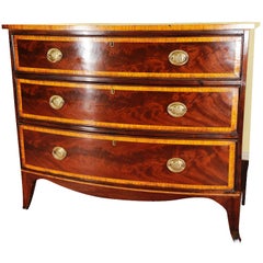 George III Bow Front Chest