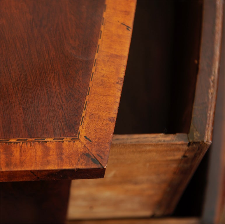 Mahogany George III Bow Front Chest