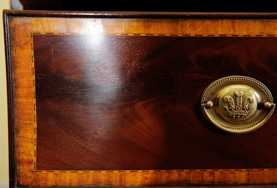 George III Bow Front Chest 2