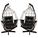 Vintage SEXY SWINGING CAGE CHAIR- OH BEHAVE!