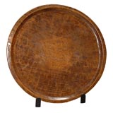 Sumatran Teak Wood Platter (ref# in11b)