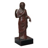 Roman Bronze Of A Goddess