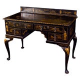 Boston Queen Anne Japanned Lowboy