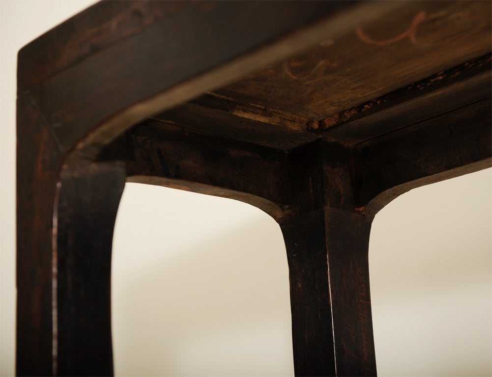 WALNUT CONSOLE TABLE