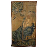 Flemish Baroque Tapestry Fragment Flemish Baroque Tapestry Fragment