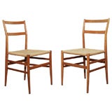 Pair of Leggera Chairs by Gio Ponti
