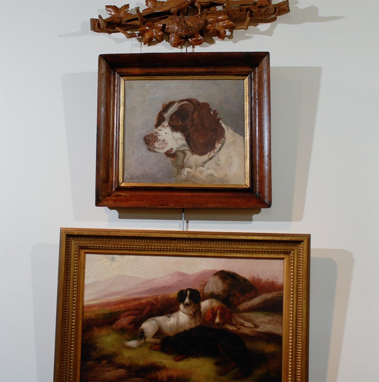 English Sporting Dog Painting