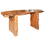 Chinese Natural Wood free form country bench sofa table