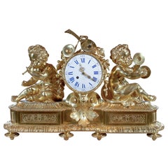 Antique Figural Clock