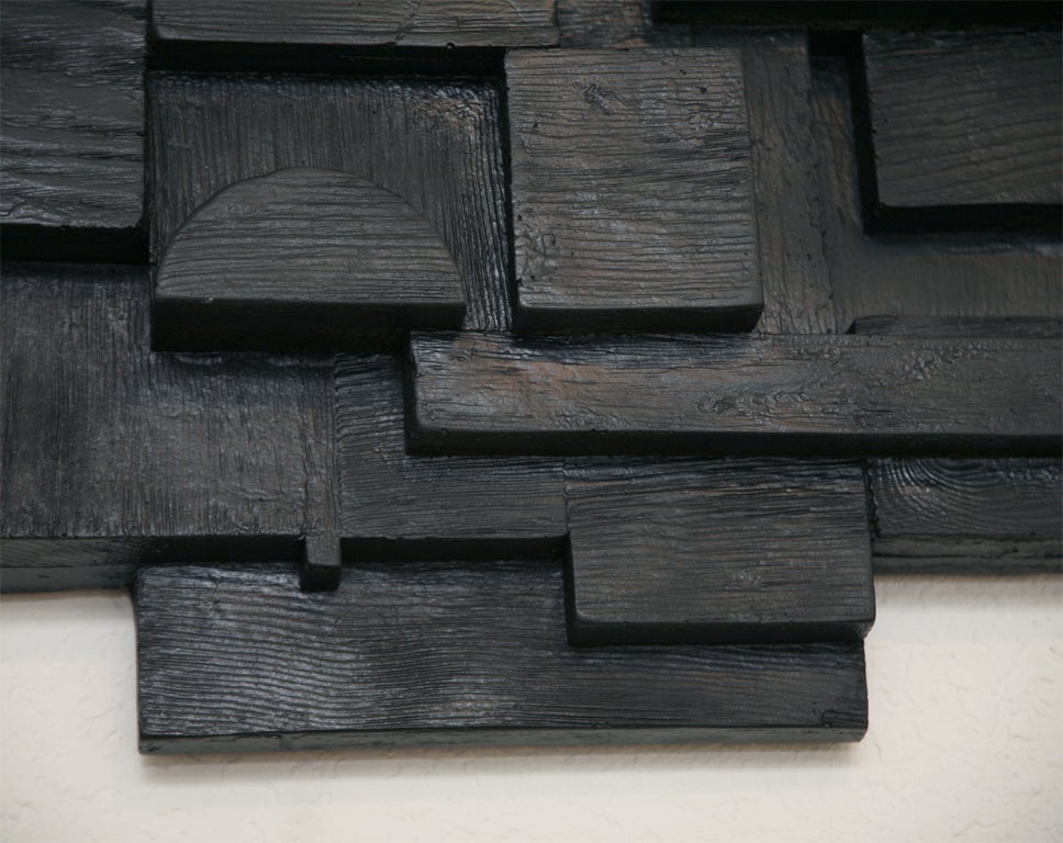Large-Scale Wall Sculpture in the Manner of Louise Nevelson 5
