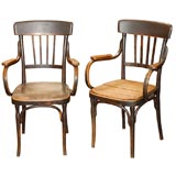 J&J Kohn "Thonet" Bentwood Armchairs