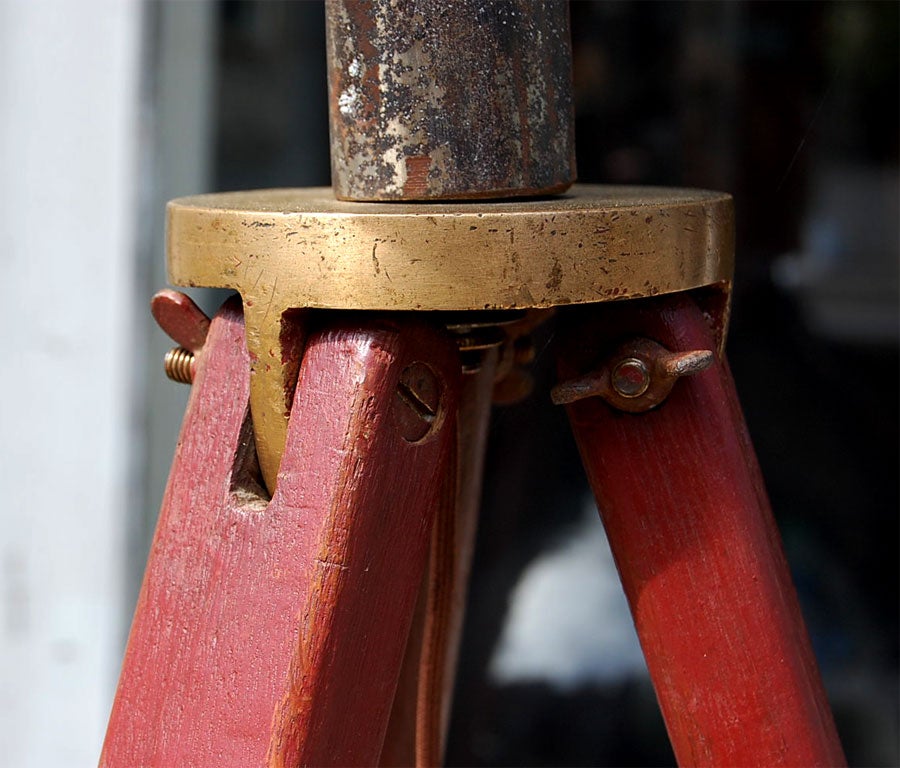 Antique nautical search light floor lamp 1