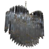 GLASS PRISM CHANDELIER BY CAMER.