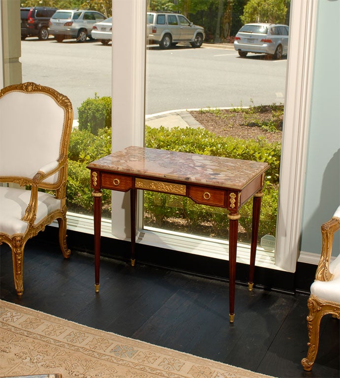 19th Century Louis XVI Style Petite Writing table