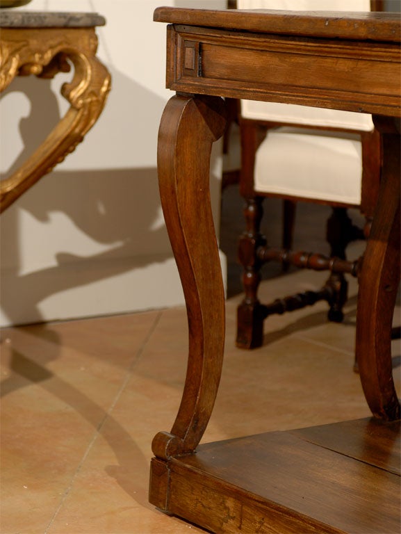 19th Century Louis Philippe Drapers Table 4