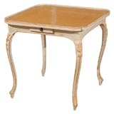 Antique 18th Century French Louis XV Painted Game Table