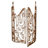 Antique Pair of 19th Century French Iron Gates