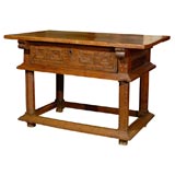 Antique Early Spanish Walnut Table ca. 1690