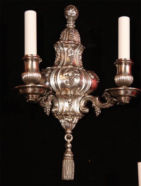 Pair of sconces by E.F. Caldwell For Sale 1