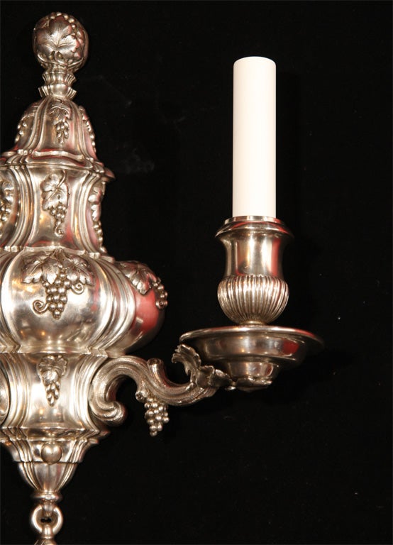 Pair of sconces by E.F. Caldwell For Sale 2