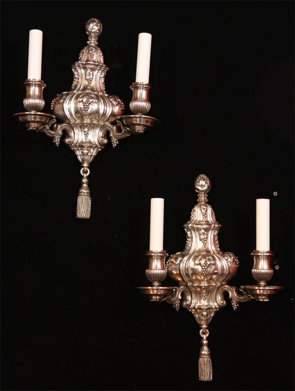 Pair of sconces by E.F. Caldwell For Sale 3
