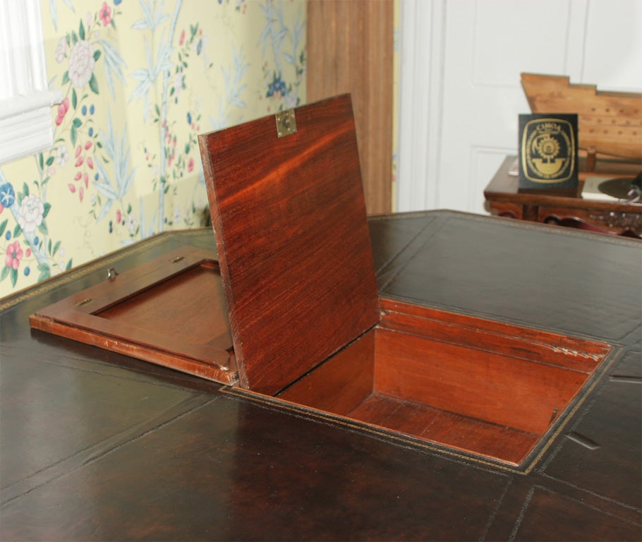 18th Century and Earlier Rare Chippendale period rent table, c. 176(