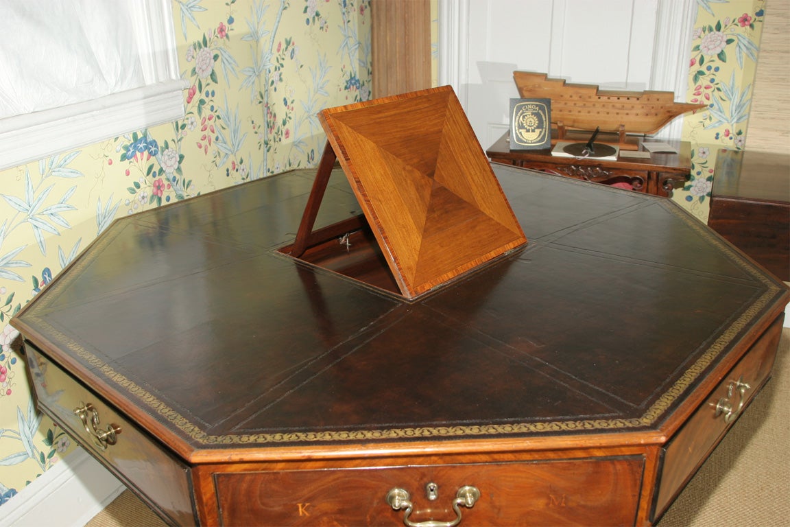 Rare Chippendale period rent table, c. 176( 1