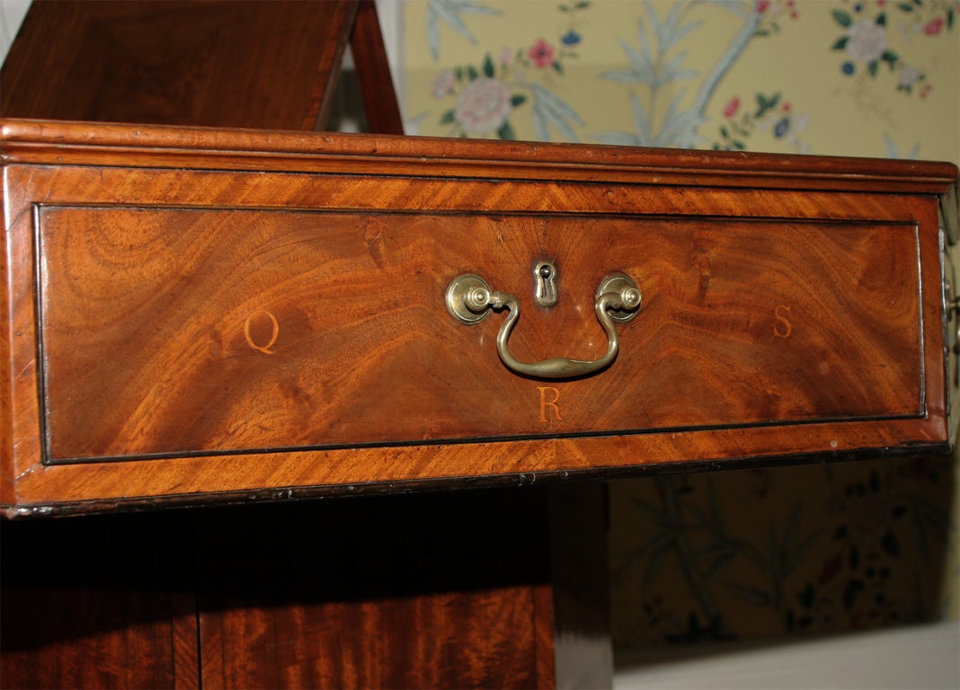 Rare Chippendale period rent table, c. 176( 6
