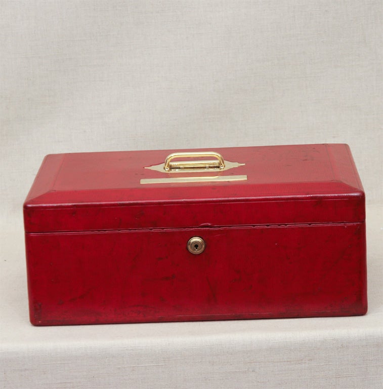 red ministerial box