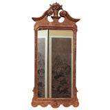 George I Style Carved Gilt Wood Mirror
